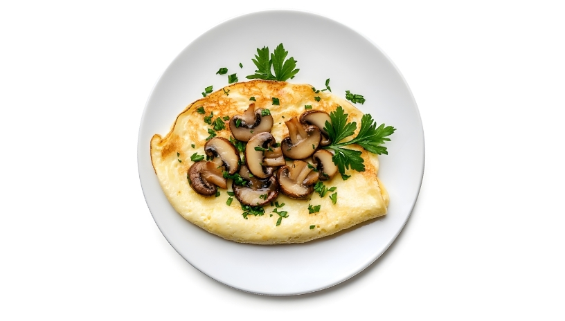 Mantarlı Omlet